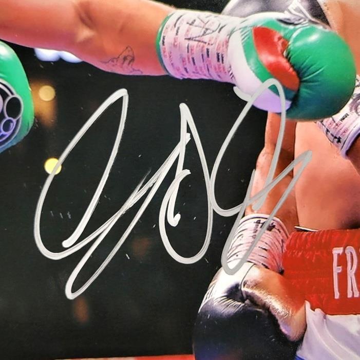 Joseph Diaz Jr. signed 11x14 photo boxing autograph (B) ~ Beckett BAS