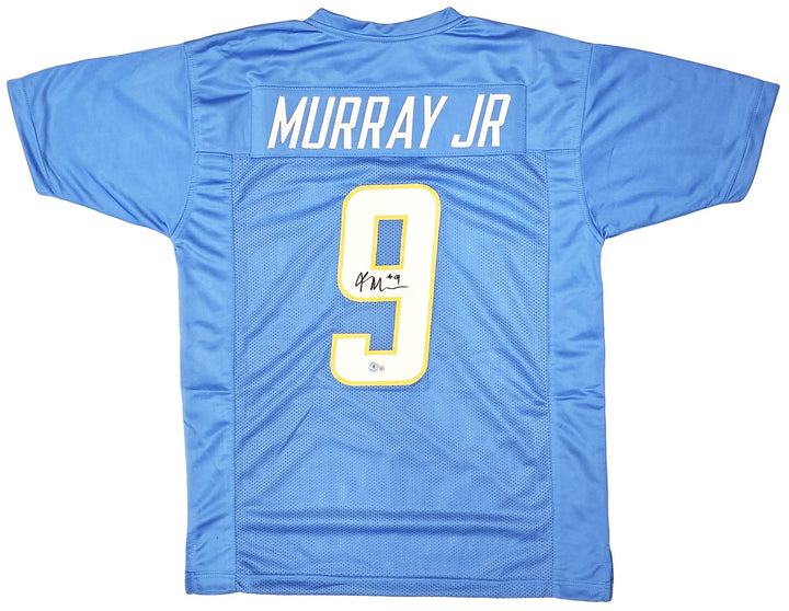 Los Angeles Chargers Kenneth Murray Jr. Signed Powder Blue Jersey Beckett Wit