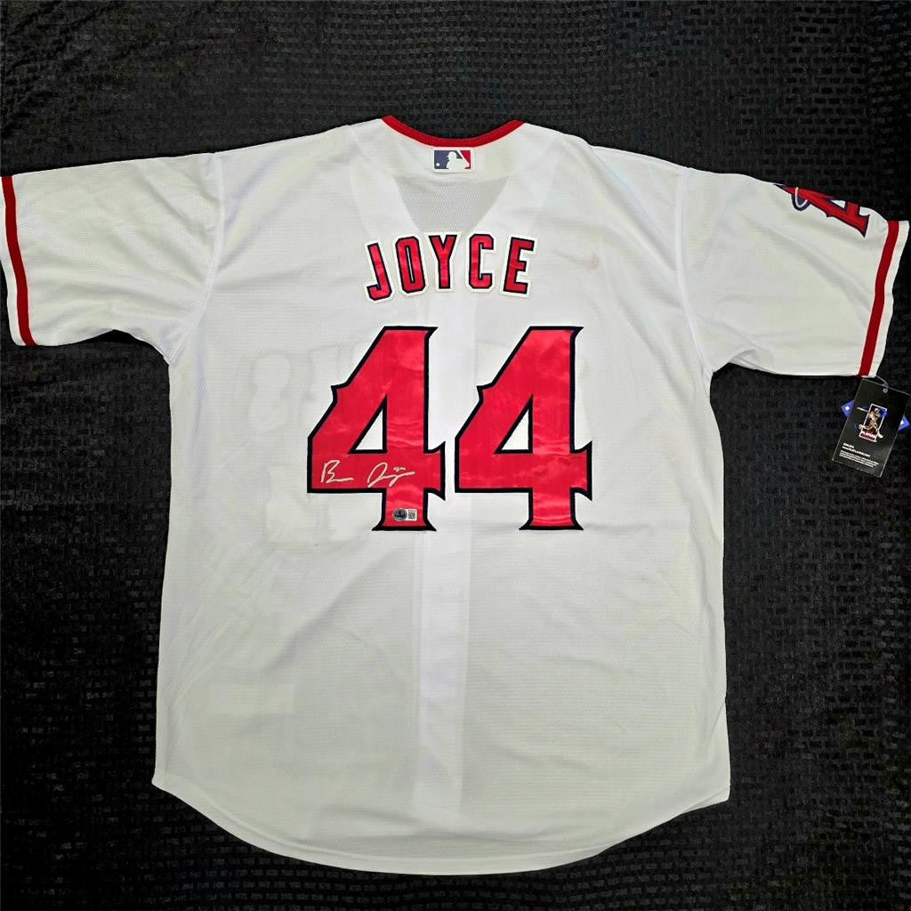 Ben Joyce signed Angels Jersey autograph ~ Beckett BAS