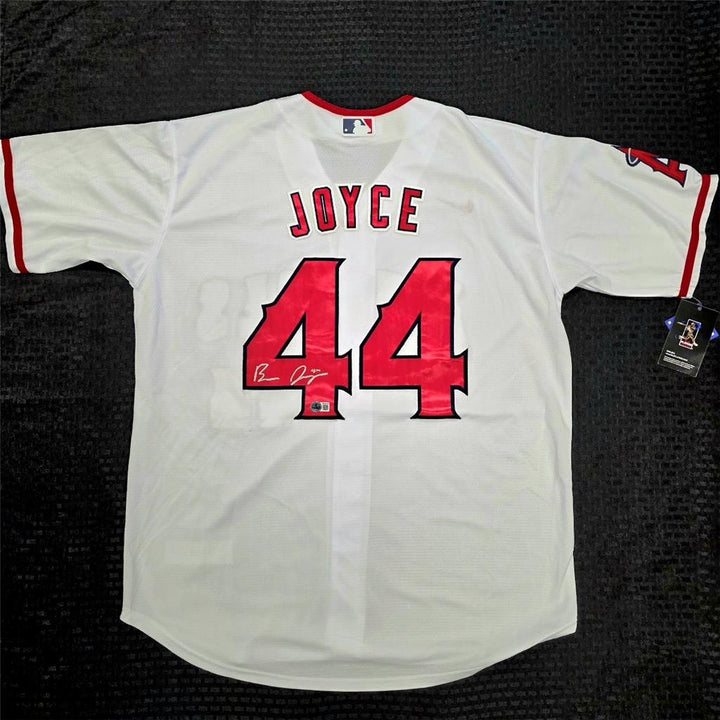 Ben Joyce signed Angels Jersey autograph ~ Beckett BAS