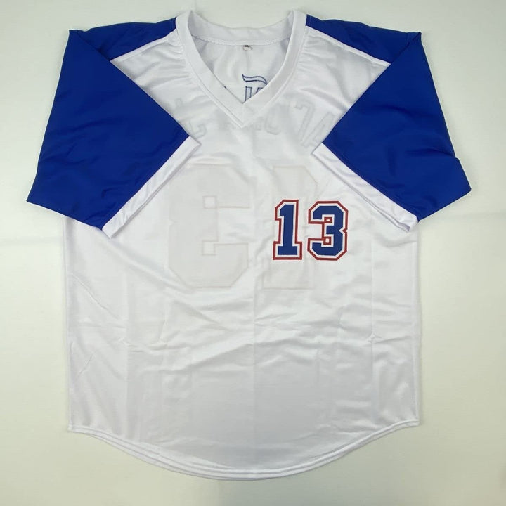 Autographed/Signed RONALD ACUNA JR. Atlanta White Retro Jersey Beckett COA