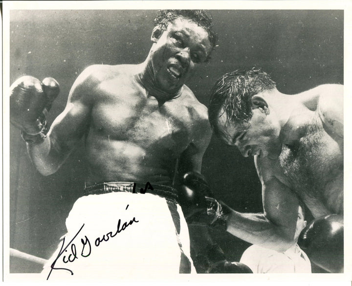 Kid Gavilan Autographed 8x10 Boxing Photo
