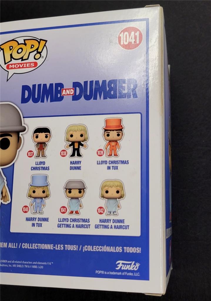 Peter & Bobby Farrelly signed Lloyd Christmas Funko Pop! Figure autograph BAS