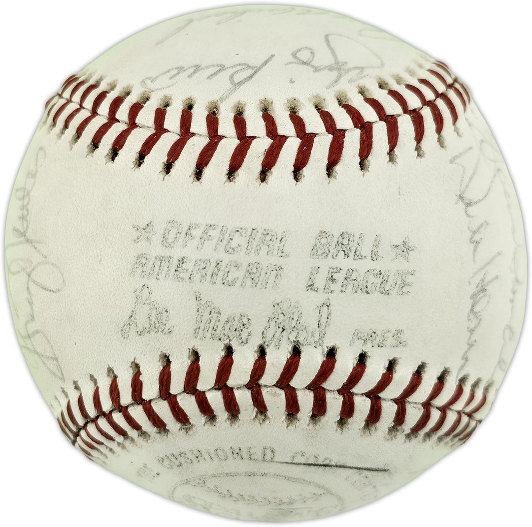 1973 Yankees Auto MacPhail AL Baseball 21 Sigs Thurman Munson Beckett #AE85549