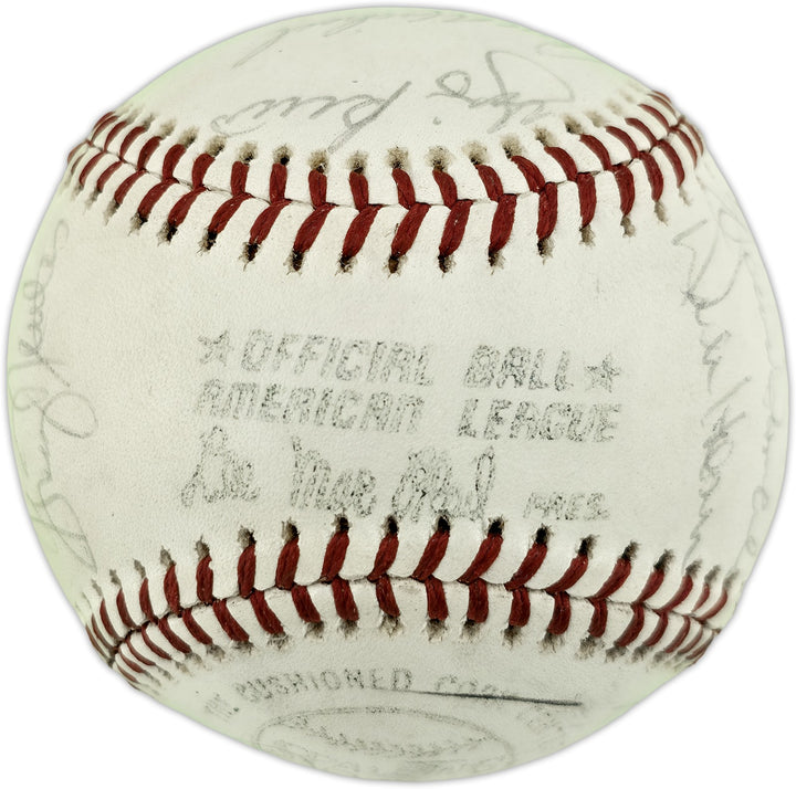 1973 Yankees Auto MacPhail AL Baseball 21 Sigs Thurman Munson Beckett #AE85549