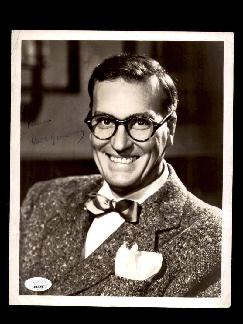 Dave Garroway JSA Coa Signed 8x10 Photograph Autograph
