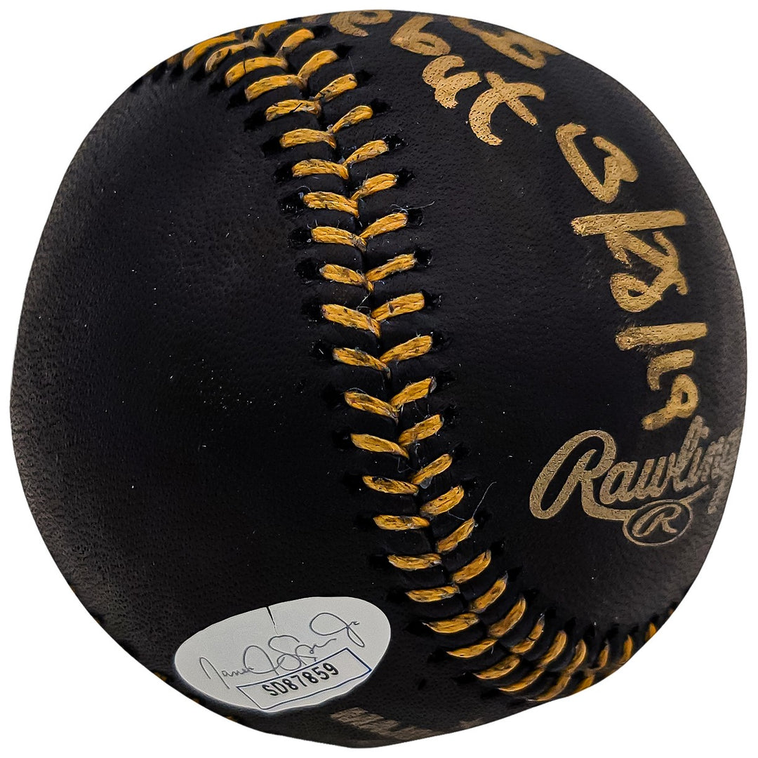 Fernando Tatis Jr. Auto Black MLB Baseball Padres MLB Debut 3/28/2019 JSA