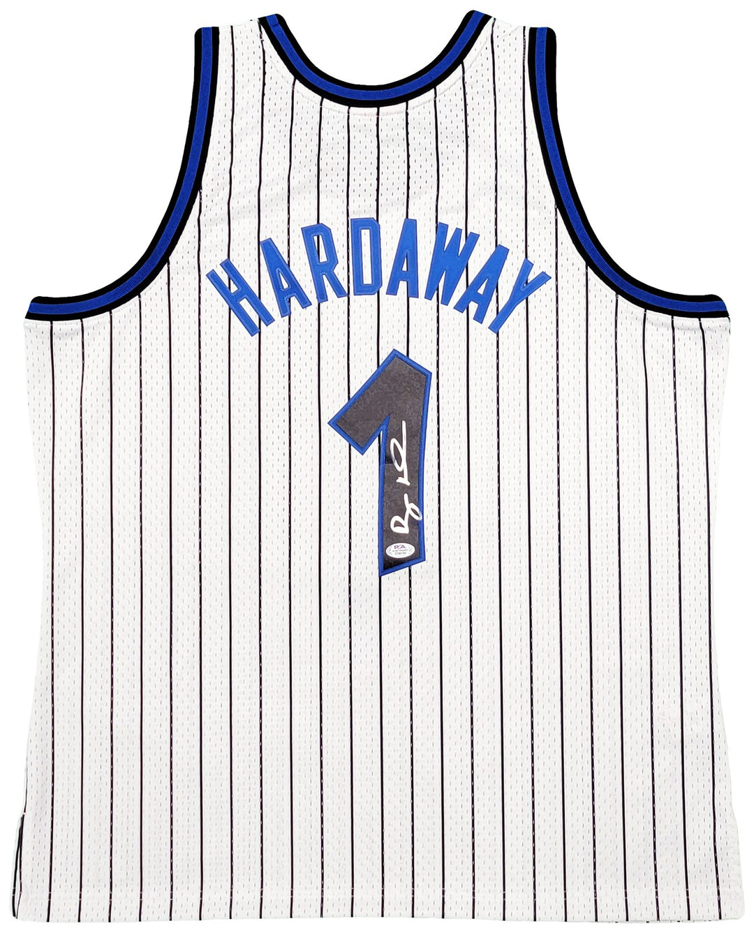 Magic Penny Hardaway Auto White Auth Mitchell Ness 93-94 Swingman Jersey XL PSA