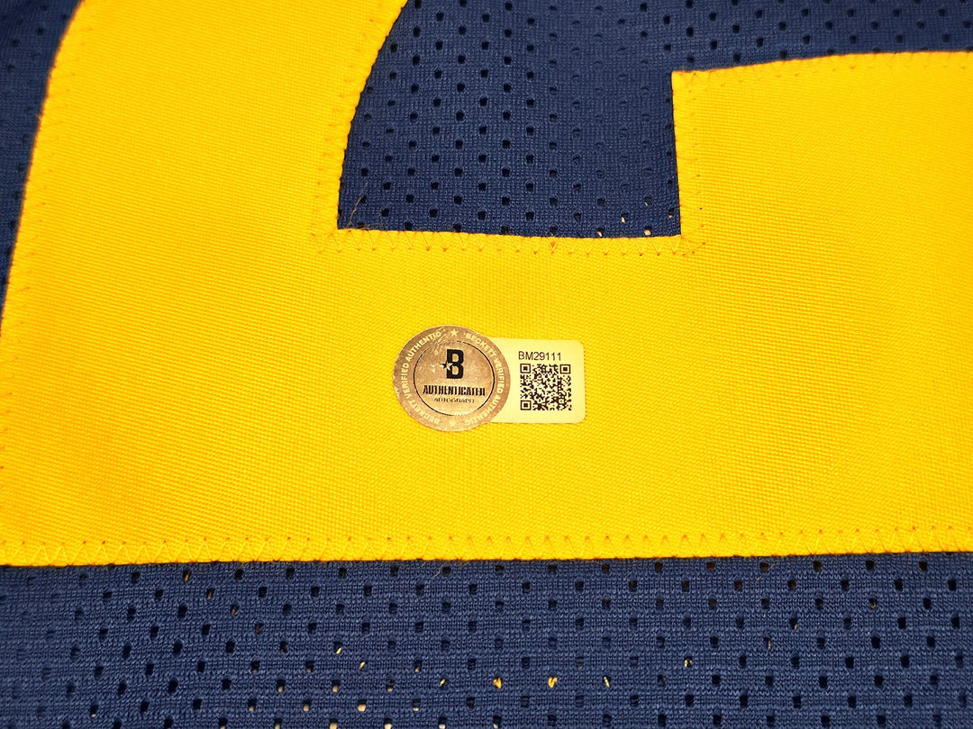 Los Angeles Rams Kyren Williams Signed Blue Jersey Beckett