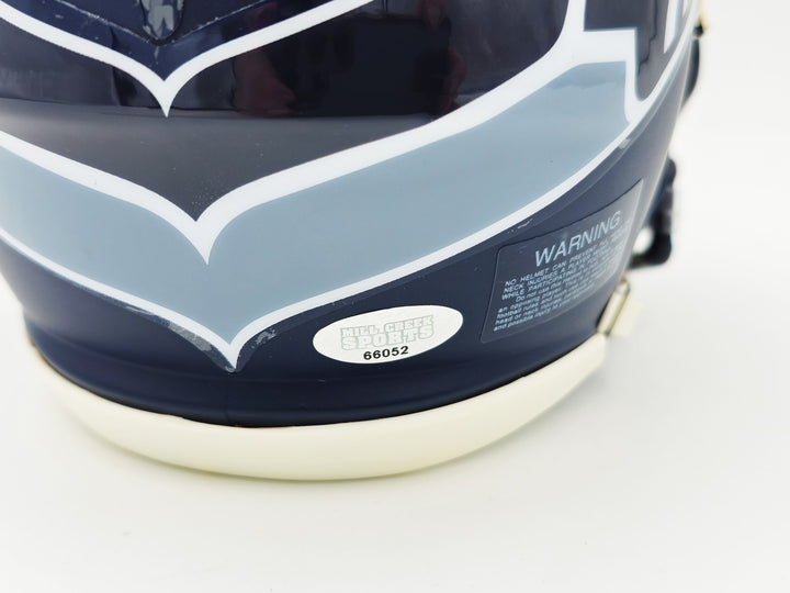 Byron Murphy II Signed Seattle Seahawks Blue Speed Mini Helmet MCS Holo