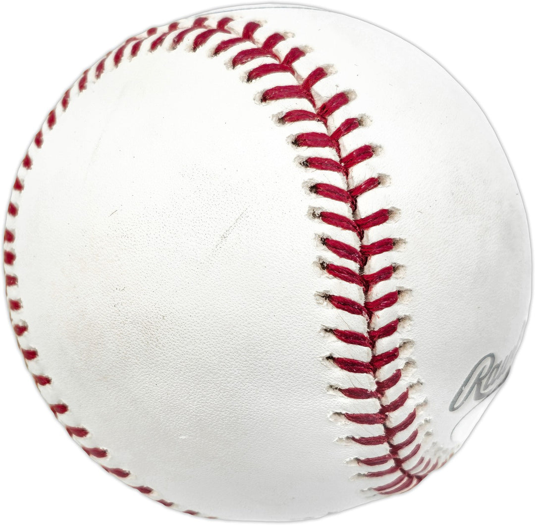 Carlos Correa Signed 2015 Postseason Logo MLB Baseball Astros Sig Twice TriStar