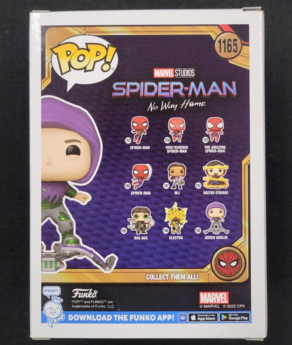 James Franco signed Green Goblin Funko Pop! Spider-Man autograph ~ Beckett BAS