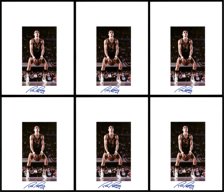 Rick Barry Signed 8.5x11 Photo 12 Count Lot Golden State Warriors