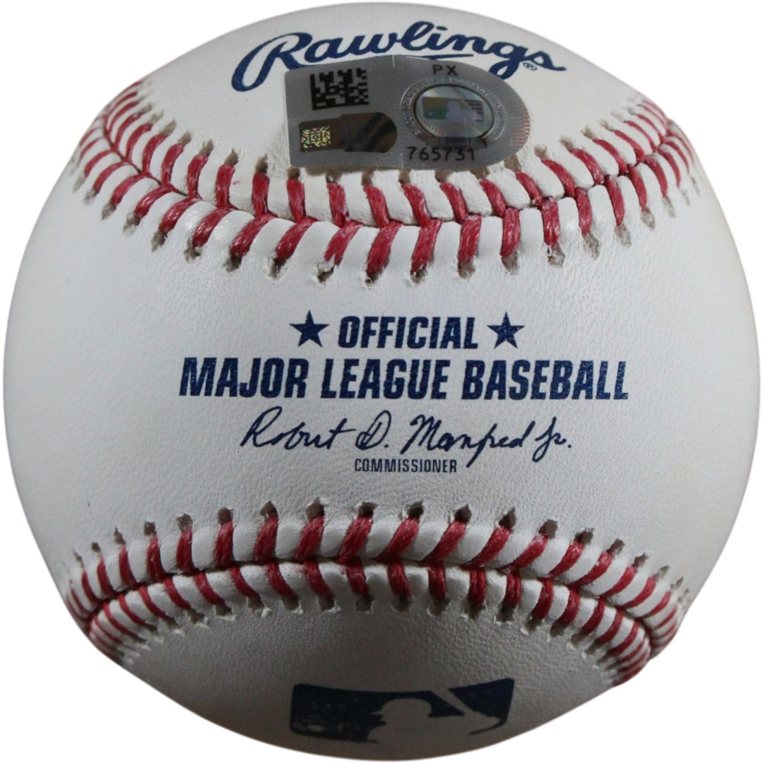 Will Smith Autographed Los Angeles Dodgers OML Baseball 25 WS Champs MLB 56565