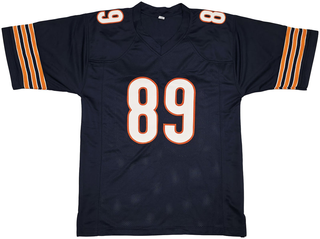 Chicago Bears Mike Ditka Autographed Signed Blue Jersey Beckett BAS QR
