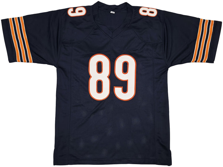 Chicago Bears Mike Ditka Autographed Signed Blue Jersey Beckett BAS QR