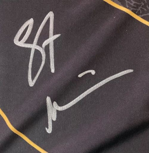 Stipe Miocic Signed Custom Black MMA Fight Trunks BAS