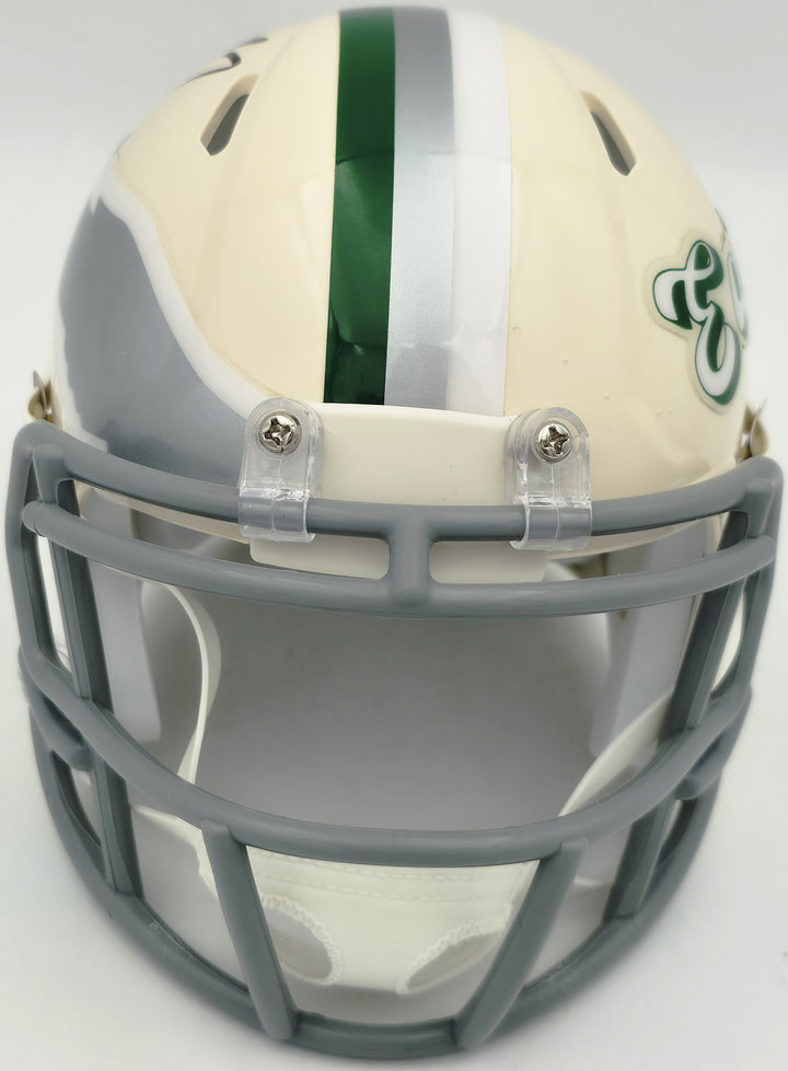 Michael Vick Signed Philadelphia Eagles Cream Retro Speed Mini Helmet