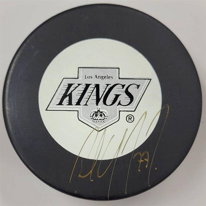 Paul Coffey autograph signed Los Angeles Kings Hockey Puck ~ Beckett BAS