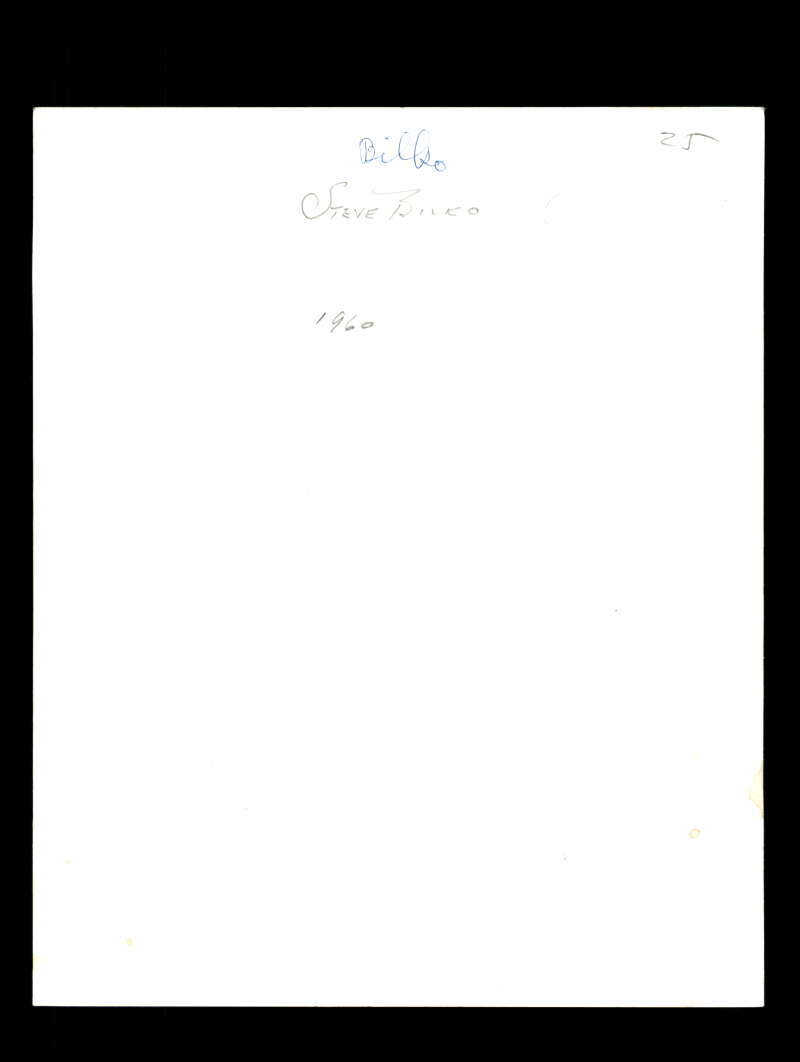 Steve Bilko PSA DNA Signed  8x10 Photo Cut Autograph Tigers