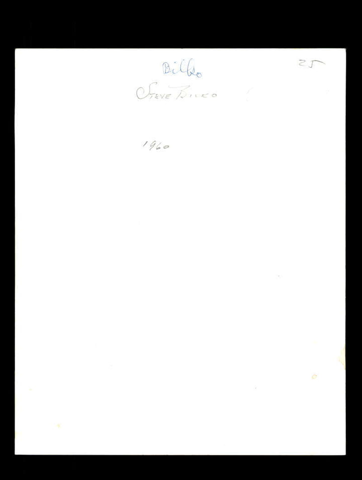 Steve Bilko PSA DNA Signed  8x10 Photo Cut Autograph Tigers