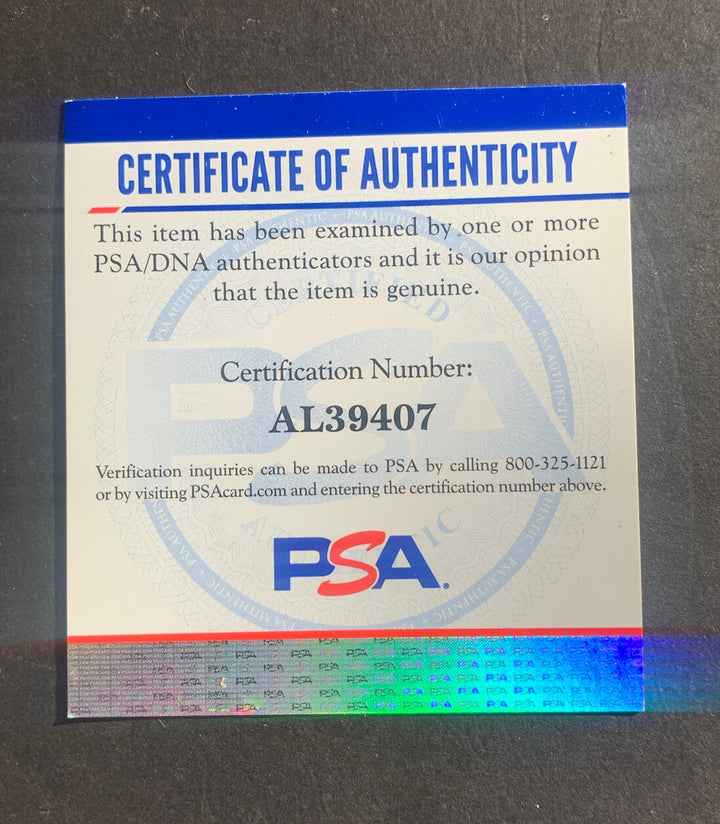 Kirby Puckett Signed Official A.L baseball PSA Coa #34 Vintage Autograph Psa Coa