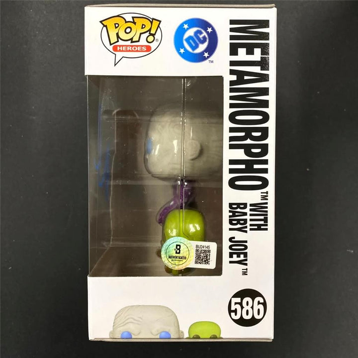 Anthony Carrigan signed Metamorpho Superman Funko Pop 586 autograph Beckett BAS
