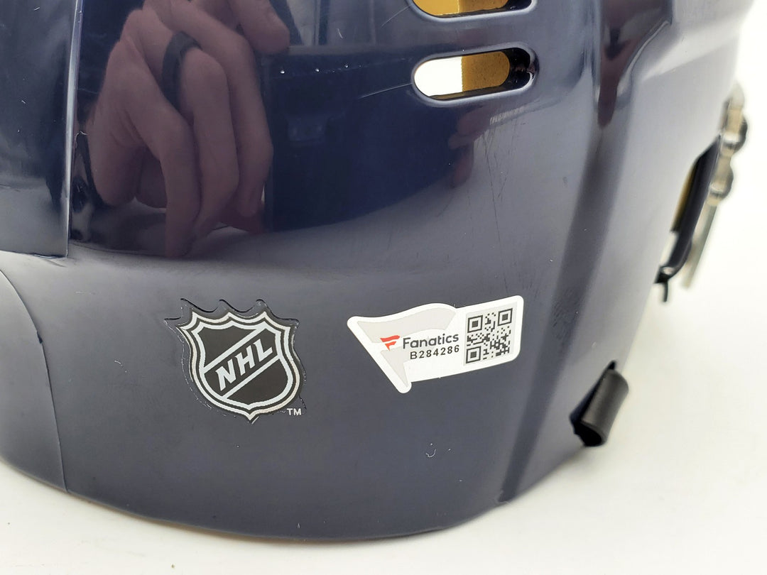 Ryan Donato Autographed Signed Seattle Kraken Blue Mini Helmet Fanatics Holo