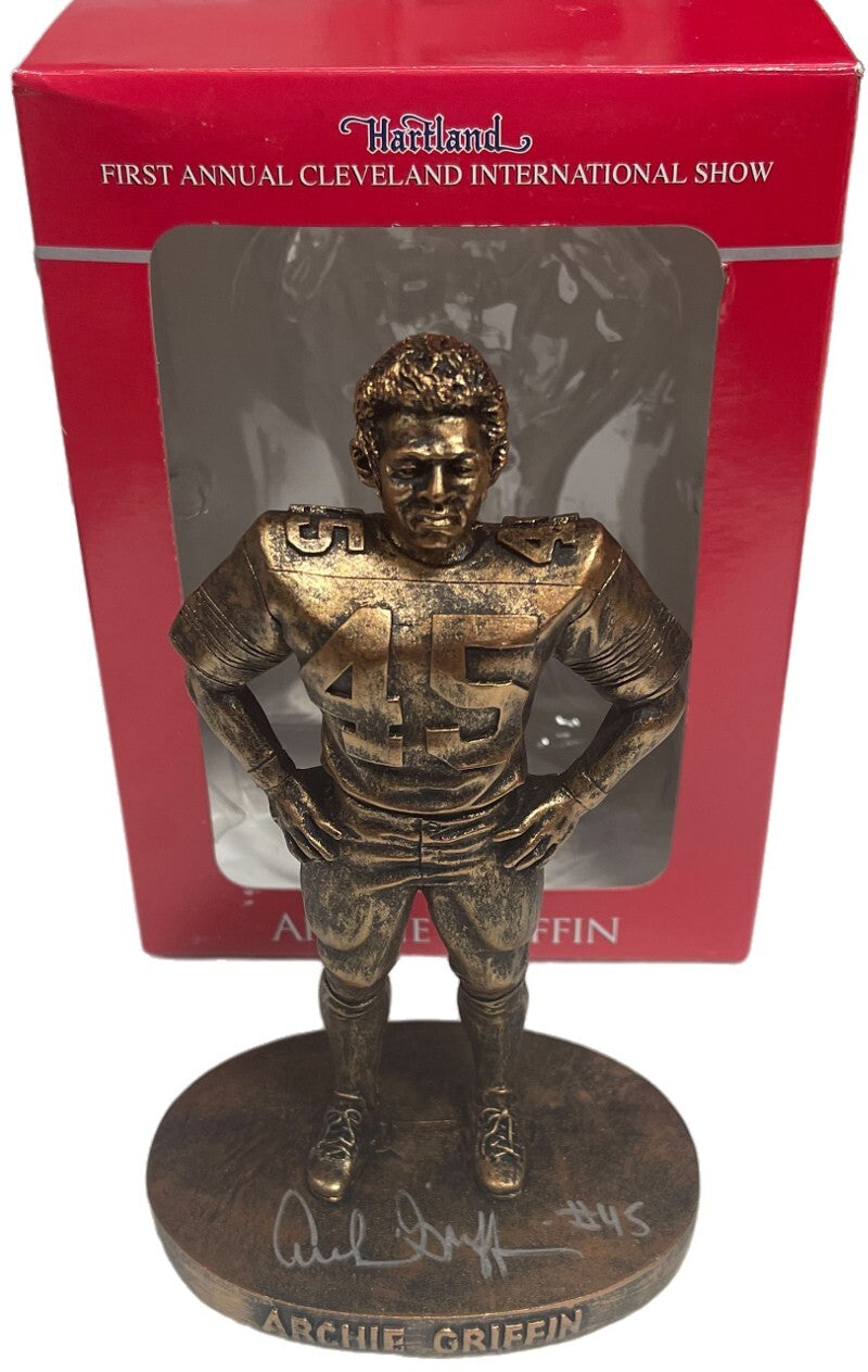 Archie Griffin signed Ohio State Heisman #45 Hartland 7” Statue/Figurine-COA/NIB