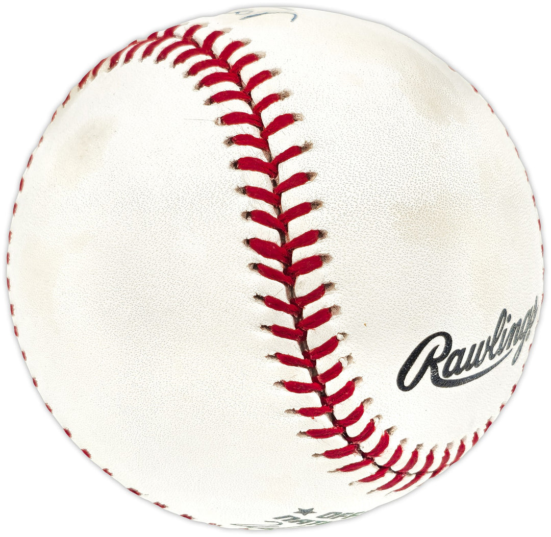 Willie Mays Signed NL Baseball San Francisco Giants Beckett #AE08344