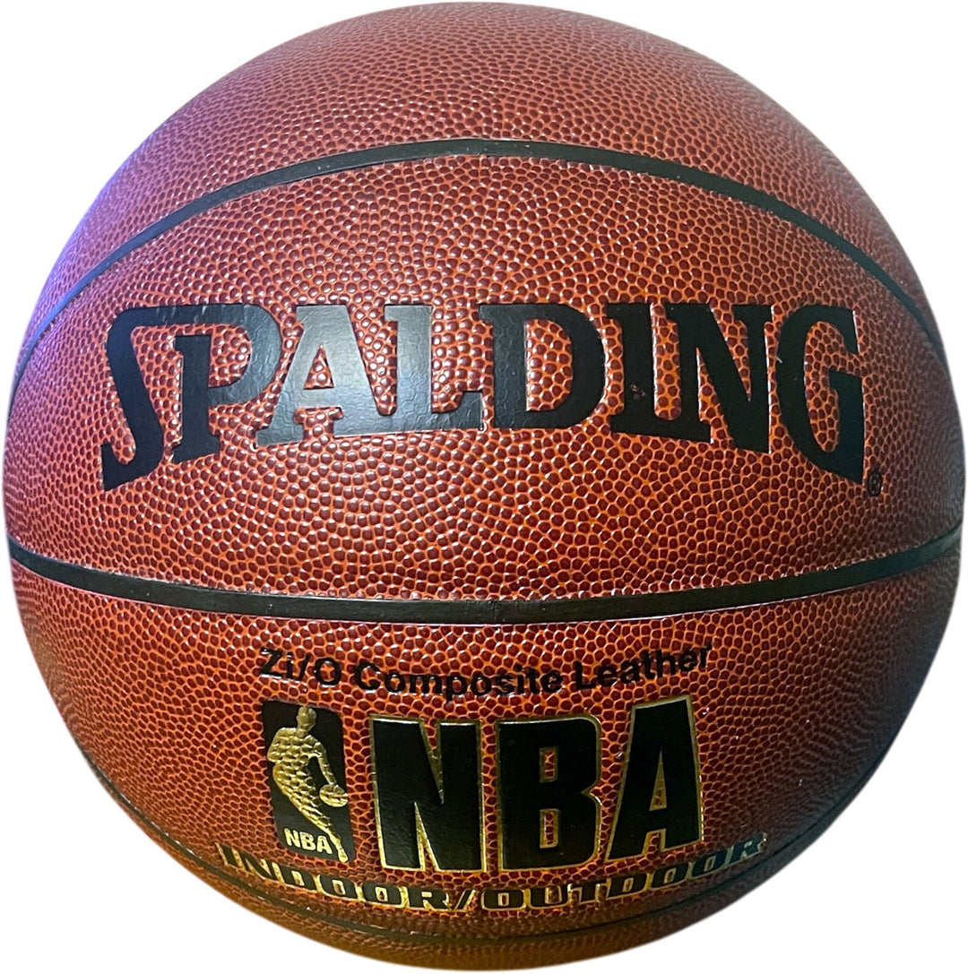 Julius Dr. J Erving Signed Spalding NBA Z/IO Composite Basketball (HOF)- Beckett