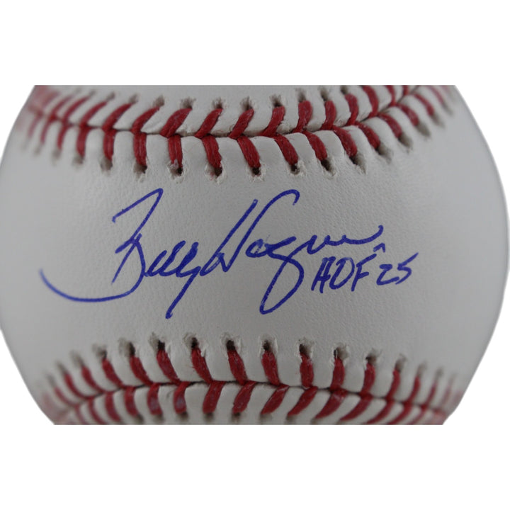 Billy Wagner Autographed Houston Astros OML Baseball HOF Beckett Witness 51579