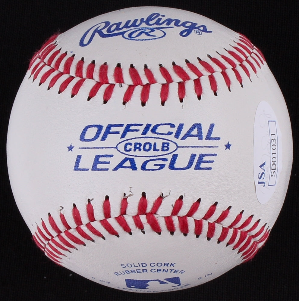 RICHIE SHAFFER SIGNED BASEBALL w/ JSA SD COA CLEVELAND INDIANS COLUMBUS CLIPPERS