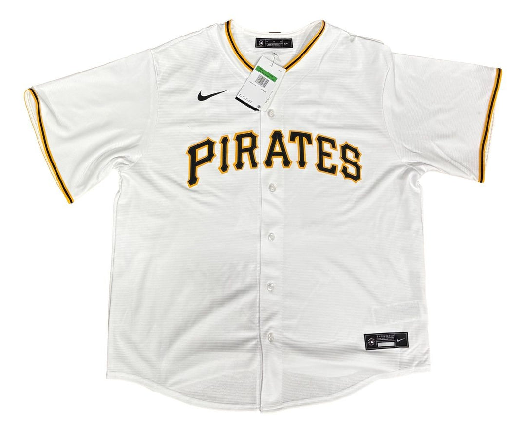 Konnor Griffin Signed Pittsburgh Pirates Nike Replica Jersey MLB Hologram