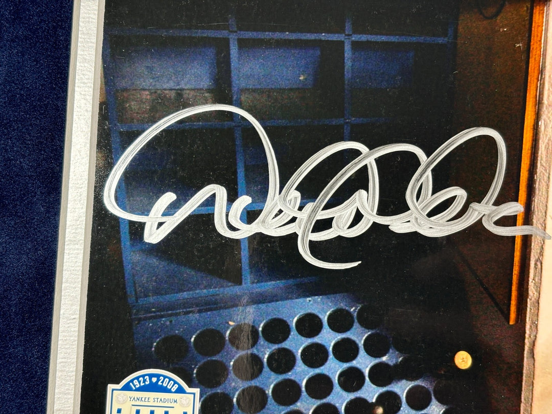 Derek Jeter Autographed New York Yankees 8x10 Photo Collage Framed COA Signed