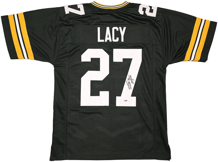 Green Bay Packers Eddie Lacy Autographed Green Jersey PSA/DNA