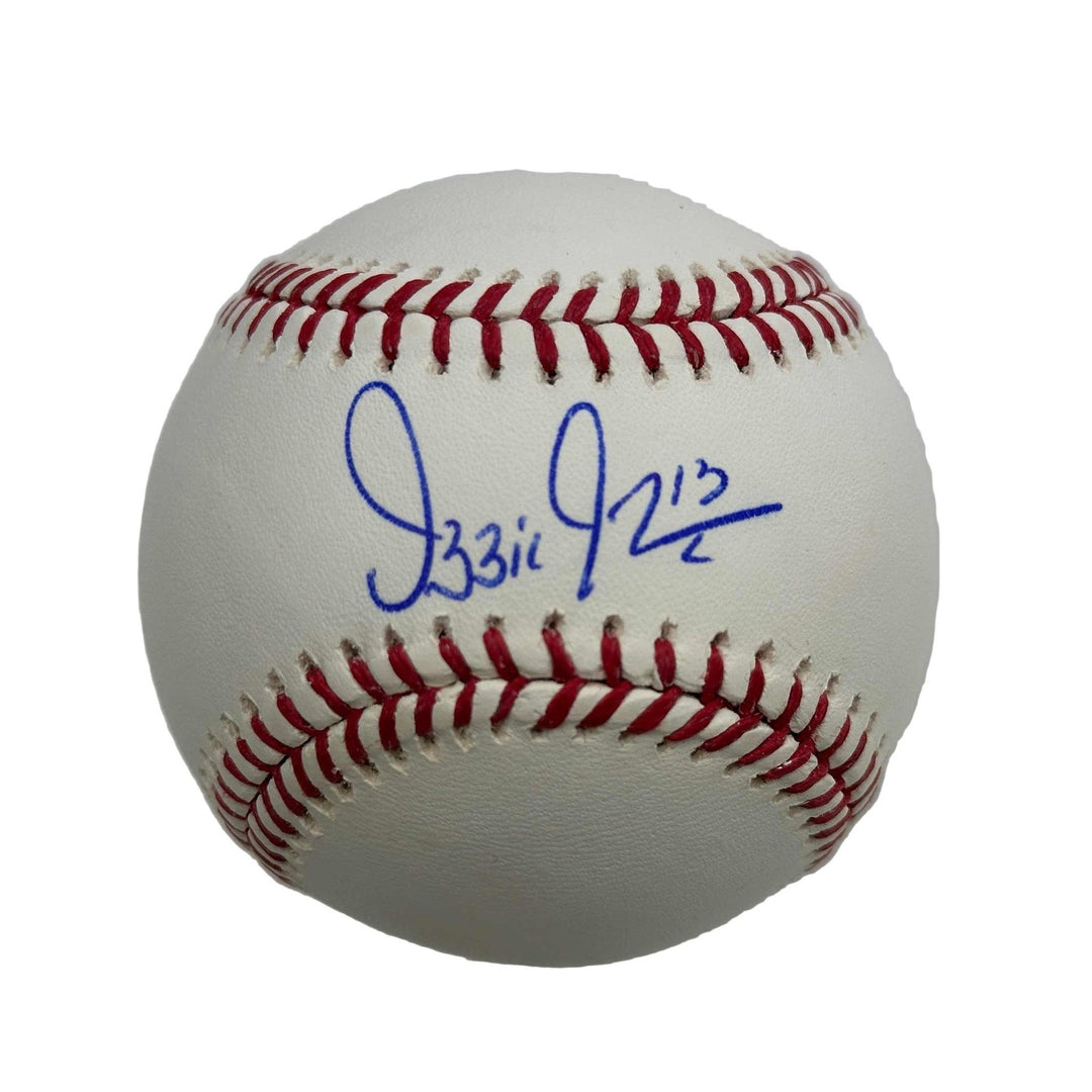 Autographed/Signed Ozzie Guillen Rawlings Baseball ROML JSA COA Auto