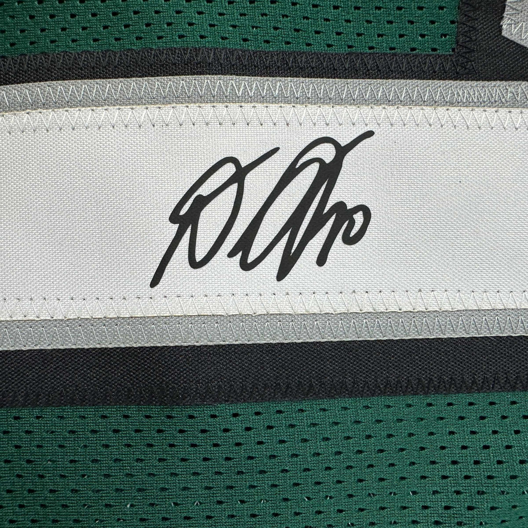Framed Facsimile Autographed DeSean Jackson 35x39 Philadelphia Reprint Jersey
