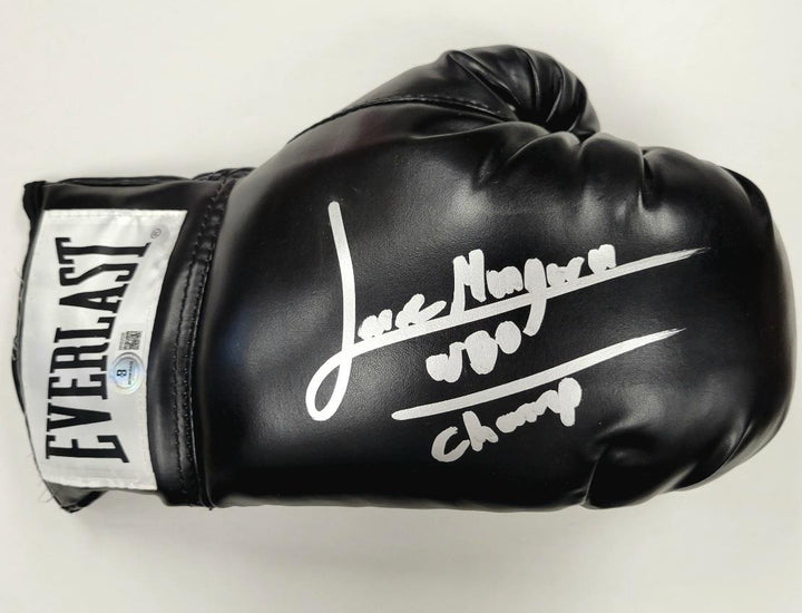 Jaime Munguia signed "WBO Champ" Everlast Boxing Glove autograph ~ Beckett BAS