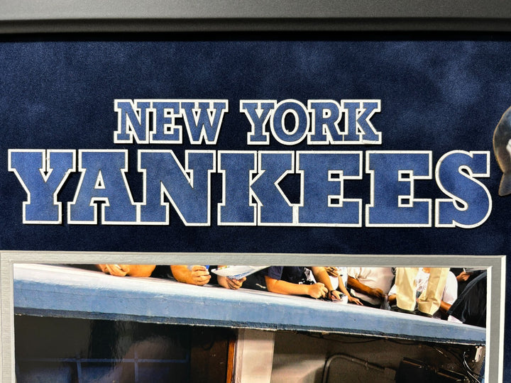 Derek Jeter Autographed New York Yankees 8x10 Photo Collage Framed COA Signed