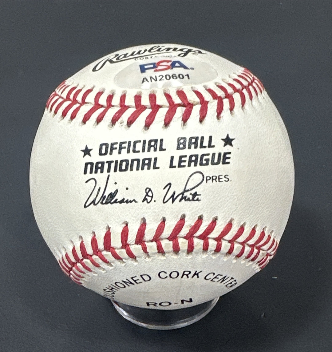 Stan Musial Signed Official NL Baseball Cardinals HoF Mint Auto Beauty PSA Coa