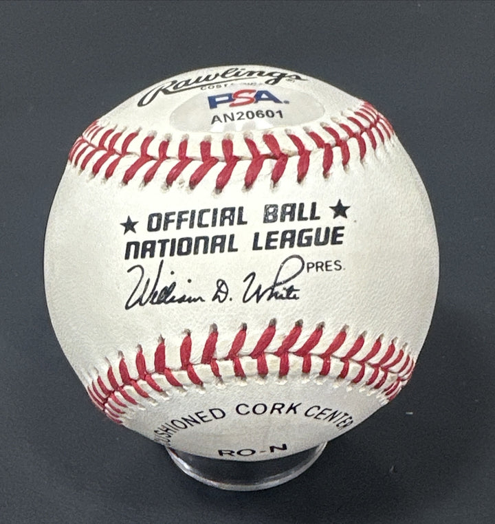 Stan Musial Signed Official NL Baseball Cardinals HoF Mint Auto Beauty PSA Coa