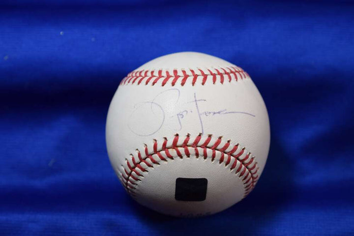 Joe Pepitone Topps COA Autograph Major League Signed Baseball