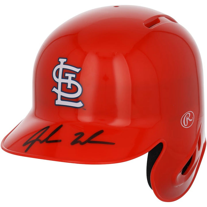 Jordan Walker Signed St. Louis Cardinals Mini Batting Helmet Fanatics
