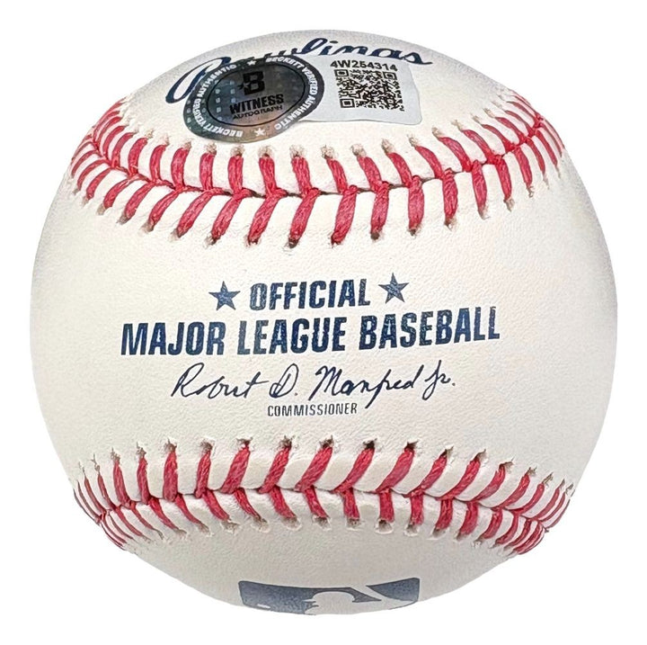 Goose Gossage Yankees Signed MLB Baseball 310 Saves Sh*Load Strikeouts BAS
