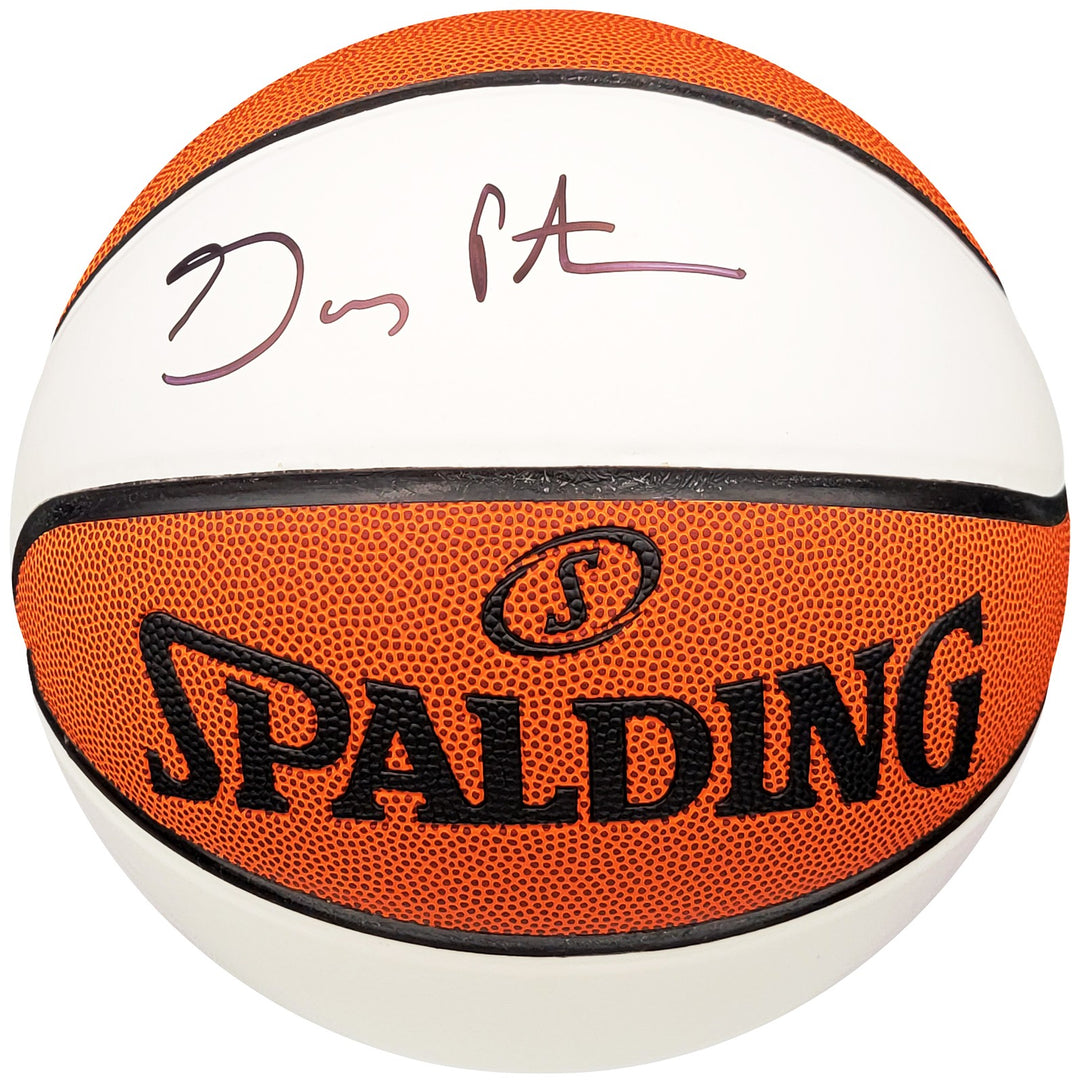 Gary Payton Signed Official Spalding White Panel Basketball Supersonics Beckett