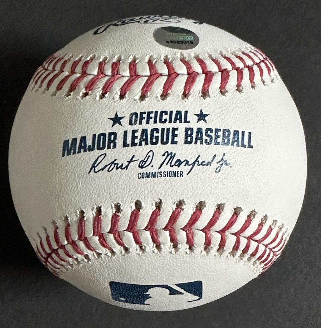 Amed Rosario Signed Official Mlb Baseball Autograph Cleveland Guardians Steiner