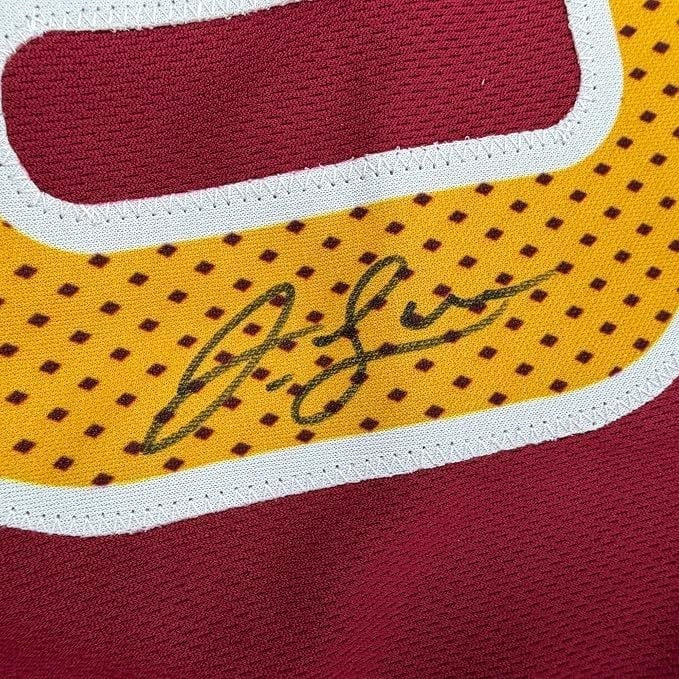 Framed Autographed Jaylin Lane Washington Maroon Football Jersey JSA COA