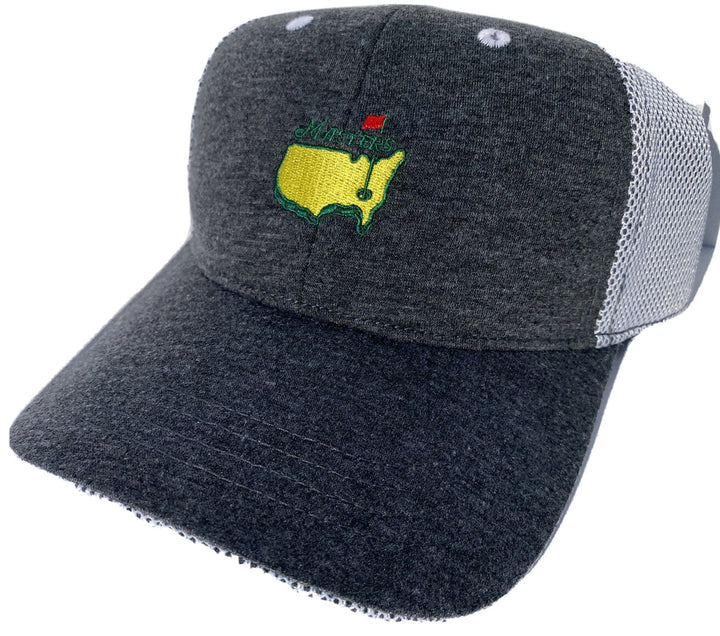 2025 MASTERS HEATHERED GRAY PERFORMANCE MESH BACK HAT AUGUSTA NATIONAL GOLF NEW