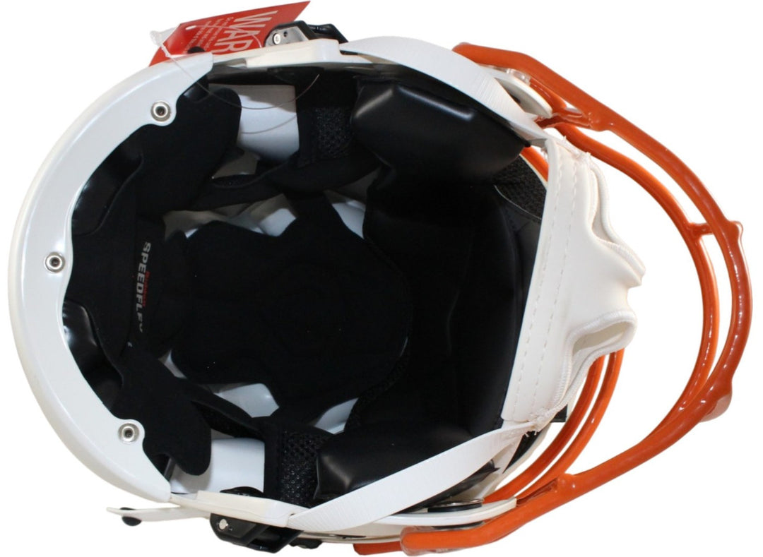 John Elway Autographed Denver Broncos SpeedFlex Retro Helmet Beckett WIT 55391